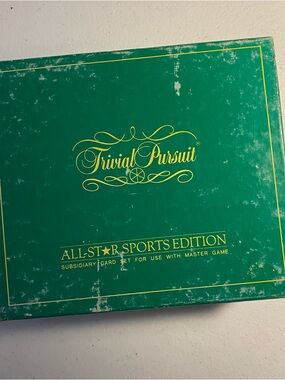 Trivial Pursuit All‑Star Sports Edition – Subsidiary Card Set (1986)